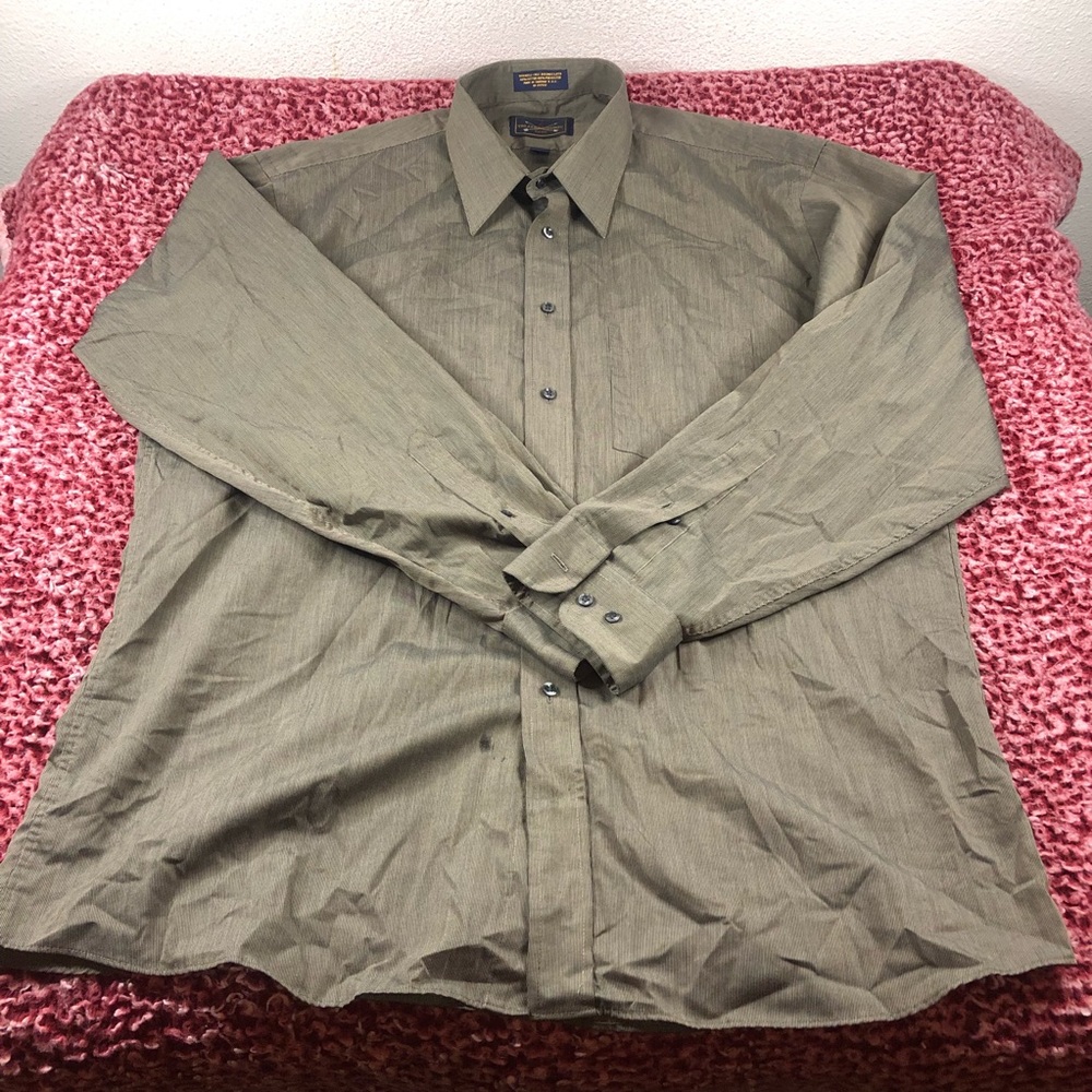 Men’s The Arrow Company Button Front Dress Shirt
